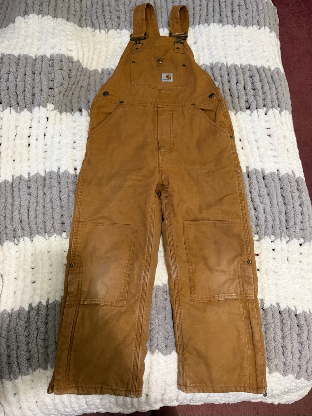 Kids Carhartt overalls size 7